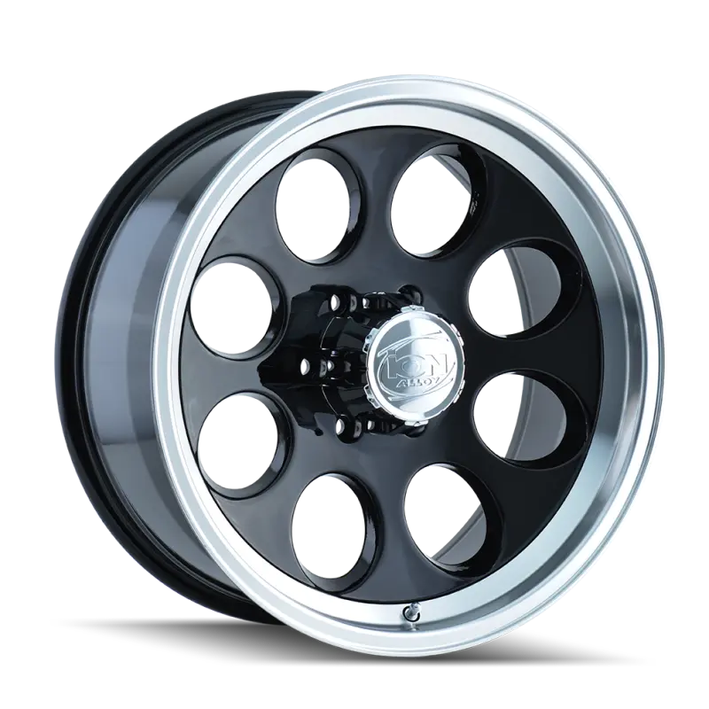 Ion Type 171 18X9 / 8X170 Bp / 0Mm Offset / 130.8Mm Hub Black/Machined Wheel 1