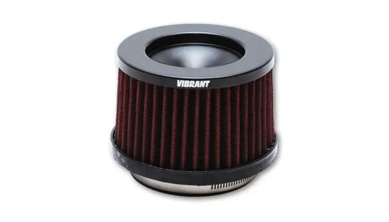 Vibrant Classic Performance Cone Air Filter – 4.75" Od × 3.625" Height × 5" Id Inlet, Turbo-Compatible 1